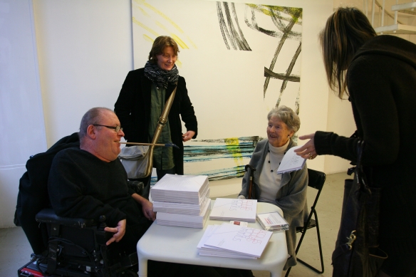 AMI et Jacques, entre peintres, Analix Forever, Genève en avril 2011